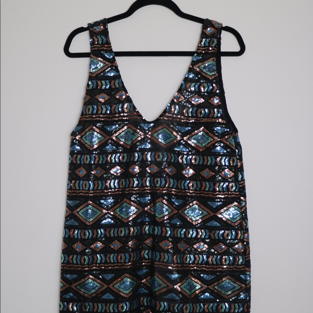 Show Me Your Mumu Sequin Shift Dress